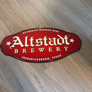 Alstadt Brewery Sign